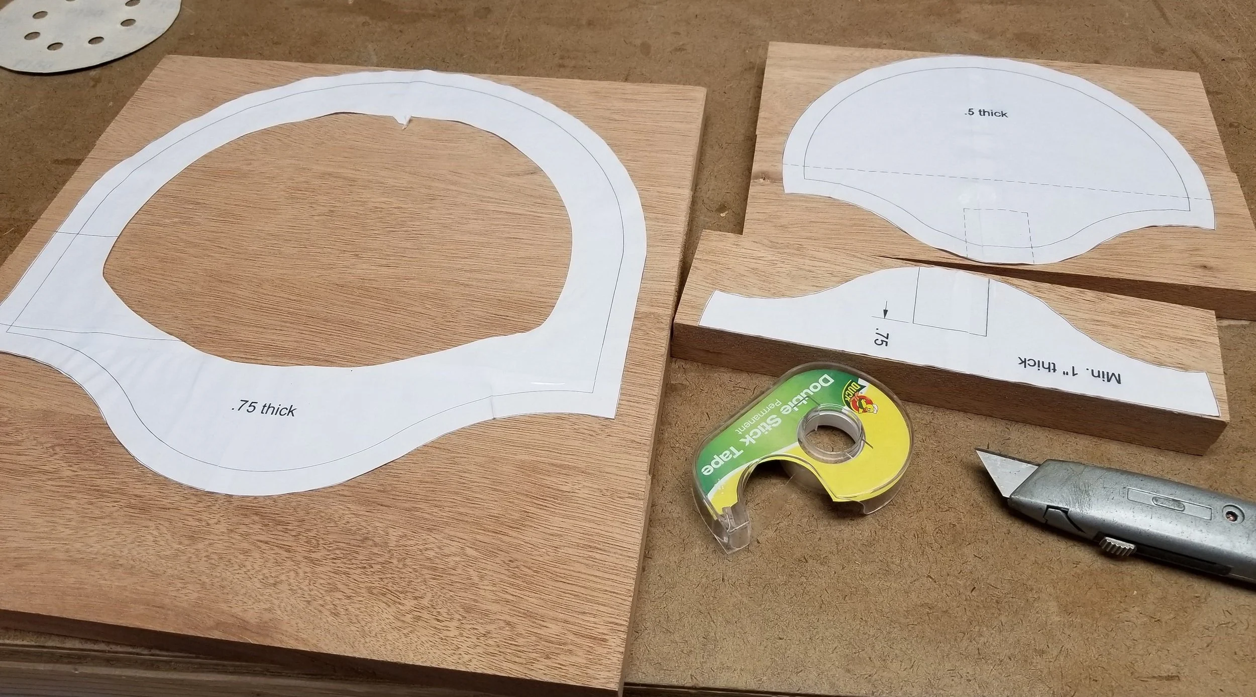 turkey fan mount — third stall woodworking